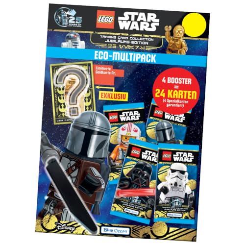 Lego Star Wars Karten Trading Cards Serie 5 - Jubiläum Sammelkarten (2024) - 1 Multipack von Generisch