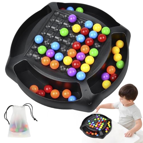 Lernspiel | Regenbogenball Eliminierungsspiel | Farbsortierspielzeug für Kinder | Schachspiel mit Farbabstimmung mit 23x23x4 cm / 9,1x9,1x1,5 von Generisch