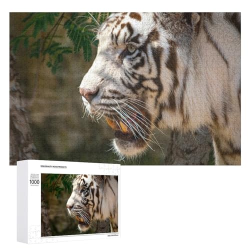 Lindenholz 1000 Teile Tiger Puzzle für Naturliebhaber und Puzzlefans Lindenholz 1000 Teile Tiger Puzzle für Naturliebhaber und Puzzlefans von Generisch