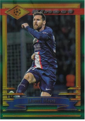 Lionel Messi PSG schönster Moment am 28. Mai 2011 Topps Finest Fußball Sammelkarte 30 von Generisch