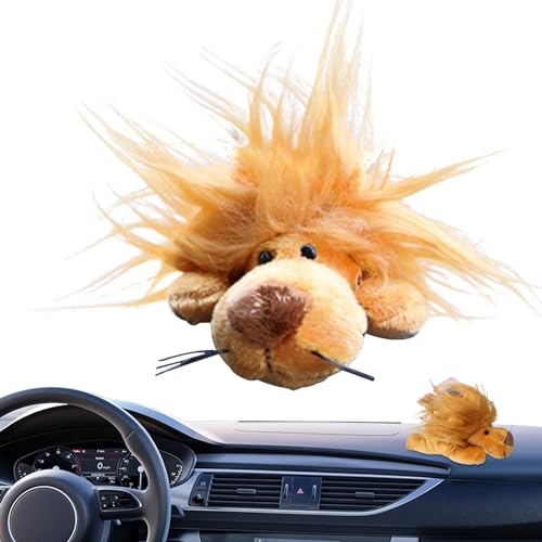 Generisch Löwen-Armaturenbrett-Ornamente, Auto-Armaturenbrett-Löwen-Puppe - Auto- Stofftier | Armaturenbrett-Puppe, Cartoon-Löwe, Sammlerpuppen, niedliche Figur, Stofftiere, Auto-Innenausstattung Generisch Löwen-Armaturenbrett-Ornamente, Auto-Armaturenbrett-Löwen-Puppe - Auto- Stofftier | Armaturenbrett-Puppe, Cartoon-Löwe, Sammlerpuppen, niedliche Figur, Stofftiere, Auto-Innenausstattung von Generisch