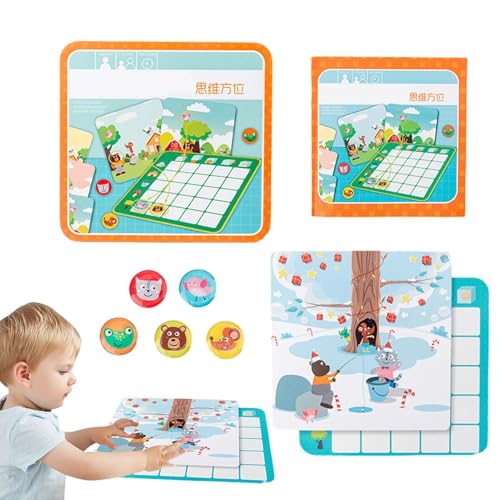 Lustige Spiele für Kinder, Familienbrettspiele,Kleine Positionierungsspielzeug-Puzzles | Tischbrettspiel, Lehrmittel, Lern- und Lernspielzeug für Heimkinder und Erwachsene von Generisch