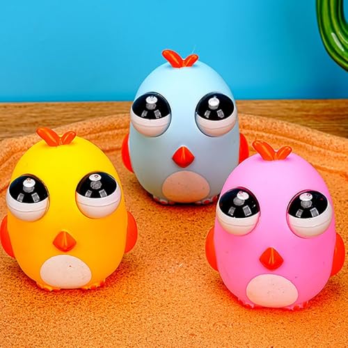 Lustiges Vögelchen Squeeze Toys Anti Stress Spielzeug Anti Stress Stressbälle Stress Squeeze Spielzeug Squeeze Toy Squeeze Ball Squeeze Spielzeug (Auge Version) von Generisch