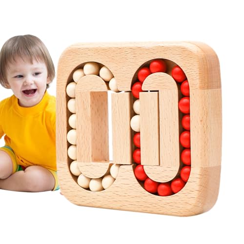 Magic Bean Puzzle Spielzeug - Holz Flacher Kugellager Kongmingschloss | Entsperren der Wissenschaft Intelligenz Labyrinth | Magic Bean Puzzle Toy | Educationall Stressabbau Rätsel für J Magic Bean Puzzle Spielzeug - Holz Flacher Kugellager Kongmingschloss | Entsperren der Wissenschaft Intelligenz Labyrinth | Magic Bean Puzzle Toy | Educationall Stressabbau Rätsel für J von Generisch