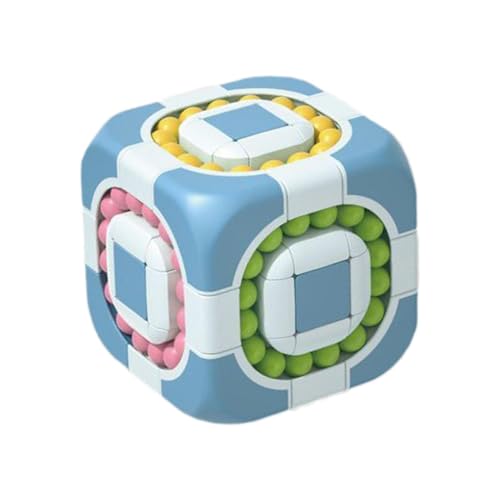 Magic Bean Puzzle Toy - rotieren 2 in 1 Bildungswürfel mit Schieberschienen, dauerhafte farbenfrohe Perlen, die das logische Denken | feinmotorische Fähigkeiten und Hand -Augenkoordination verbessern Magic Bean Puzzle Toy - rotieren 2 in 1 Bildungswürfel mit Schieberschienen, dauerhafte farbenfrohe Perlen, die das logische Denken | feinmotorische Fähigkeiten und Hand -Augenkoordination verbessern von Generisch