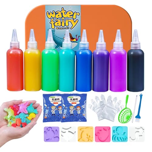 Magic Toys Water Gel Kit, Marine Animals Mold Kit, Handmade Marine Animals Kit, Gel Art Set for Kids, Water Art Creative Kit for Boys and Girls, Marine Animal Craft Set von Generisch