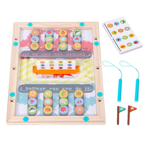 Magnetic Games for Kids, Multiplayer Table Top Magnet Board Game, Fun Educational Magnetic Strategy Game for Children's Day, Thanksgiving, Easter, Family-Friendly Game for Kids and Adults von Generisch