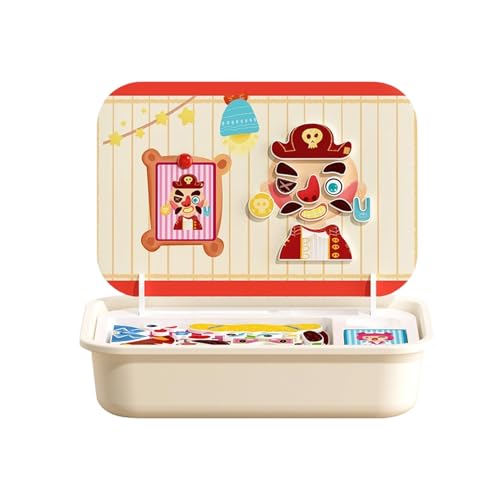 Magnetische Puzzle Boards | Holz Magnet Puzzle Mit Aufbewahrungsbox Für Unterwegs - Vorschule Lernspielzeug Ab 3 4 5 6 Jahre | Für Kleinkinder Mädchen Kinder Ab 3-6 Jahren Magnetische Puzzle Boards | Holz Magnet Puzzle Mit Aufbewahrungsbox Für Unterwegs - Vorschule Lernspielzeug Ab 3 4 5 6 Jahre | Für Kleinkinder Mädchen Kinder Ab 3-6 Jahren von Generisch