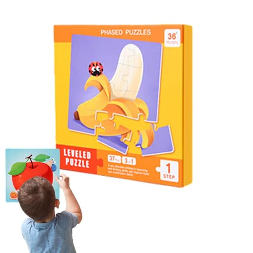 Magnetische Puzzles für Kinder, Magnetisches Puzzlebuch - Reise-Magnetpuzzles Auto-Tier-Puzzle - Pädagogische Magnetbücher Obst Vorschul-Lernspielzeug für Kleinkinder von Generisch