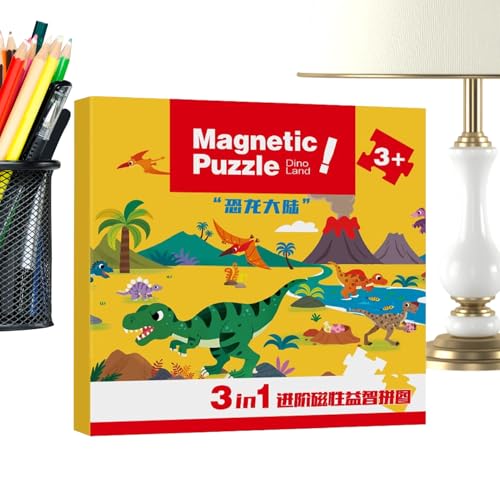Magnetische Rätsel für Kinder | Bildungsreise -Puzzle | Spielzeug für Feinmotorik Fertigkeiten | und Mädchen 2-6 Jahre Magnetische Rätsel für Kinder | Bildungsreise -Puzzle | Spielzeug für Feinmotorik Fertigkeiten | und Mädchen 2-6 Jahre von Generisch