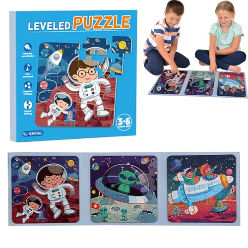 Magnetisches Puzzle, magnetische Puzzles für Kinder - Magnet-Puzzlebuch - Aktivitäten für Flugzeug-Auto-Roadtrips, Puzzle-Spielzeug, Lernaktivitäten im Vorschulalter für Kinder von Generisch