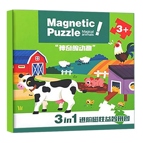 Magnetisches Puzzle,Kleinkindspielzeug Puzzle-Buch mit Lernaktivitäten | Reisespiele Für Auto Geburtstag Kindergarten Vorschule Entwicklung | Für Mädchen Kinder Alter 2-6 Jahre Magnetisches Puzzle,Kleinkindspielzeug Puzzle-Buch mit Lernaktivitäten | Reisespiele Für Auto Geburtstag Kindergarten Vorschule Entwicklung | Für Mädchen Kinder Alter 2-6 Jahre von Generisch