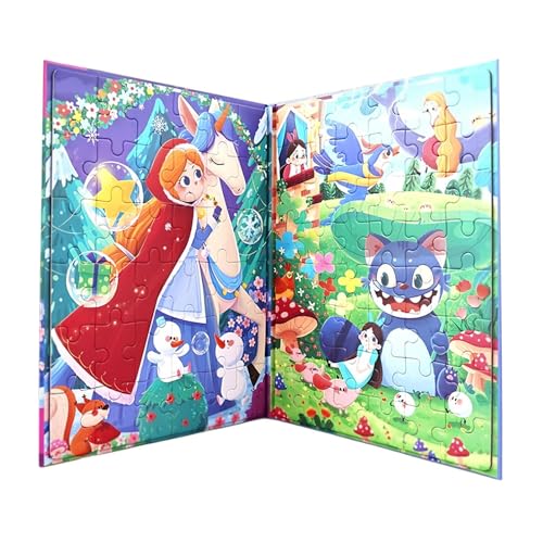 Magnetisches Puzzle Für Kleinkinder | Reise Magnet Puzzle,Lernspielzeug Reisespiel Geschenk Für Mädchen Magnetisches Puzzle Für Kleinkinder | Reise Magnet Puzzle,Lernspielzeug Reisespiel Geschenk Für Mädchen von Generisch