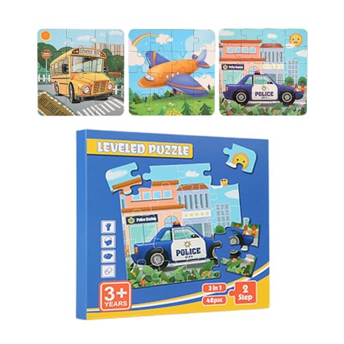 Magnetisches Puzzlebuch für Kinder,Magnetisches Puzzlebuch für Kinder - Lustiges Puzzle,Lernpuzzlespielzeug für Vorschulkinder, Magnetpuzzlebuch für Kinder ab 3 Jahren, Reisepuzzlespiel von Generisch