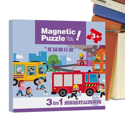 Magnetpuzzle, Kleinkindspielzeug Puzzle-Buch mit Lernaktivitäten, Lernspielzeug Für Mädchen Kinder 2-6 Jahre, Für Mädchen Kinder Alter 2-6 Jahre Magnetpuzzle, Kleinkindspielzeug Puzzle-Buch mit Lernaktivitäten, Lernspielzeug Für Mädchen Kinder 2-6 Jahre, Für Mädchen Kinder Alter 2-6 Jahre von Generisch