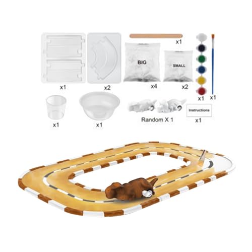 Malbahn-Spielzeug, Malbahn-Spielzeug für Kinder,Malset Track Play Set | Lernschienen-Set, Malspur-Spielzeug, Spielset für Weihnachten, Kindertag von Generisch