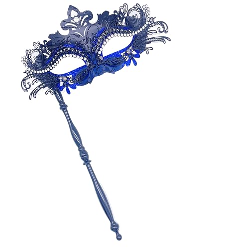 Maskerade-Maske für Damen/Herren, ausgefallene Party, venezianischer Abschlussball, Ball, Halloween, Karneval Maskerade-Maske für Damen/Herren, ausgefallene Party, venezianischer Abschlussball, Ball, Halloween, Karneval von Generisch