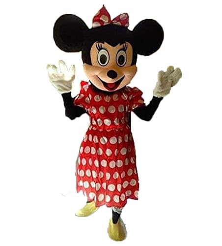 Maskottchen Minnie & Mickey Mouse Micky Maus (schwarz) von Generisch