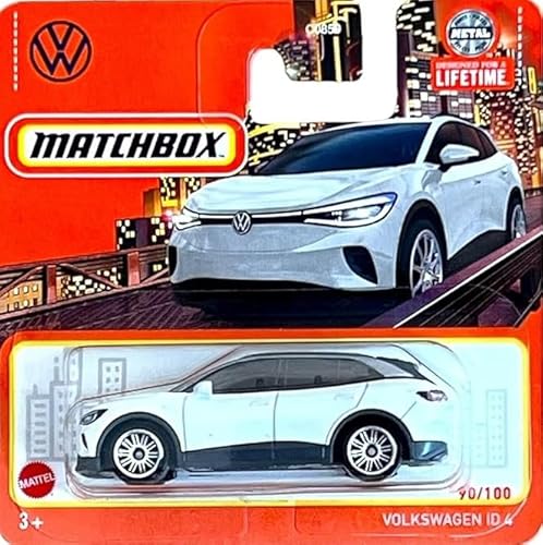 Matchbox 90/100 Volkswagen ID.4 weiß, VW EV 4, HVN79 (2024) von Generisch