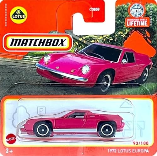 Matchbox 93/100 1972 Lotus Europa pink HVP08 (2024) von Generisch