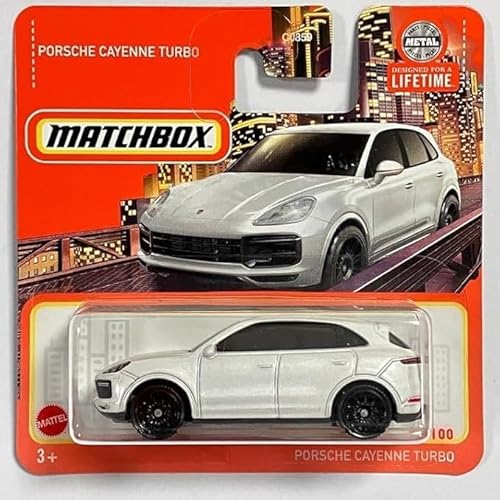 Matchbox Porsche Cayenne Turbo, 27/100, weiß, Maßstab 1:64, HVN96 von Generisch