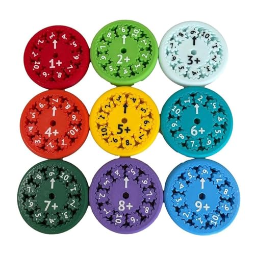 Math Fidget Spinners, Multiplikation und Division Fidget Spinner Spielzeug für Kinder, Division und Multiplikation auf einem Fidget (Addition und Subtraktion) von Generisch