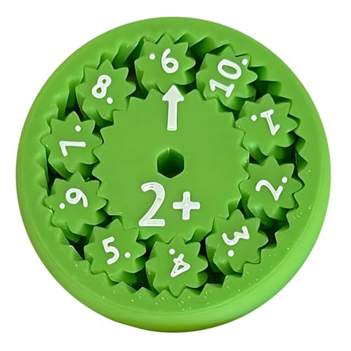 Mathe Fidgets Spinners 1 Stück, Mathe Fakten Spinner Fidget Toys, Mathematische Finger Spinner Sensorisches Spielzeug Lernspielzeug Stressabbau Spielzeug für Kinder und Erwachsene von Generisch