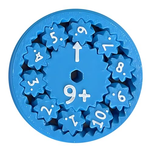 Mathe Fidgets Spinners 1 Stück, Mathe Fakten Spinner Fidget Toys, Mathematische Finger Spinner Sensorisches Spielzeug Lernspielzeug Stressabbau Spielzeug für Kinder und Erwachsene von Generisch