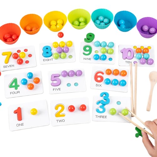Mathematikperlen Zählen Spielzeug - Zählen Von Regenbogenspielzeug | Mathematik -Lernwerkzeuge, Perlen Nummer Unterrichtsspiel, Farbenfrohe Bildungsnummer -Erkennungsspiel Tragbar Für Den Erntedankfes Mathematikperlen Zählen Spielzeug - Zählen Von Regenbogenspielzeug | Mathematik -Lernwerkzeuge, Perlen Nummer Unterrichtsspiel, Farbenfrohe Bildungsnummer -Erkennungsspiel Tragbar Für Den Erntedankfes von Generisch