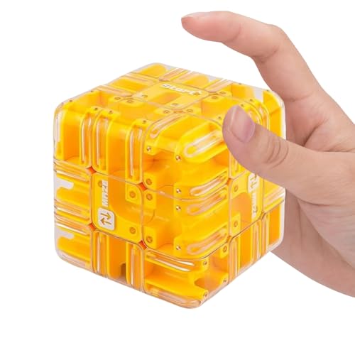 Maze Toy - 8,5 x 8,5 x 8,5 cm Hirnteaser -Rätsel, interaktiver Spielzeug 3D -Hirnteaser, Roller Ball Puza Maze Cube für Klassenzimmer Geburtstagsschule Waiting Room Family Gathering Event Urlaub Feier Maze Toy - 8,5 x 8,5 x 8,5 cm Hirnteaser -Rätsel, interaktiver Spielzeug 3D -Hirnteaser, Roller Ball Puza Maze Cube für Klassenzimmer Geburtstagsschule Waiting Room Family Gathering Event Urlaub Feier von Generisch