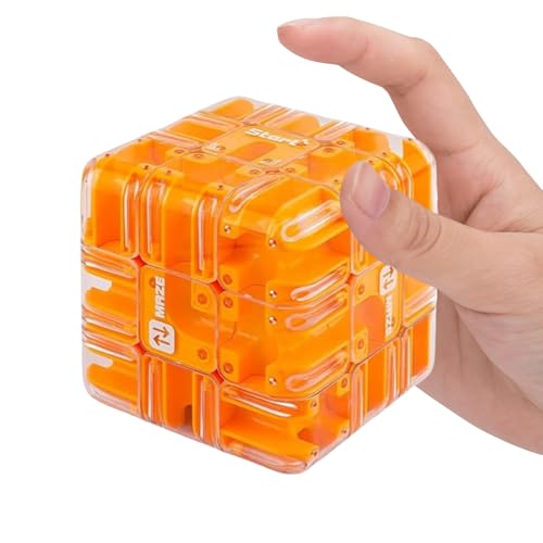Maze Toy - 8,5 x 8,5 x 8,5 cm Hirnteaser -Rätsel, interaktiver Spielzeug 3D -Hirnteaser, Roller Ball Puza Maze Cube für Klassenzimmer Geburtstagsschule Waiting Room Family Gathering Event Urlaub Feier Maze Toy - 8,5 x 8,5 x 8,5 cm Hirnteaser -Rätsel, interaktiver Spielzeug 3D -Hirnteaser, Roller Ball Puza Maze Cube für Klassenzimmer Geburtstagsschule Waiting Room Family Gathering Event Urlaub Feier von Generisch