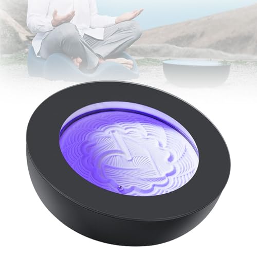 Meditationssandschale mit 19 Mustern, Zen-Sandtisch mit 7 farbigen LED-Lichtern und intelligenter App-Steuerung für Stress- und Angstlinderung Meditationssandschale mit 19 Mustern, Zen-Sandtisch mit 7 farbigen LED-Lichtern und intelligenter App-Steuerung für Stress- und Angstlinderung von Generisch
