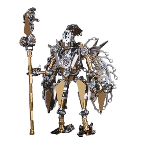 Metallpuzzles für Erwachsene – alte chinesische Figur, 3D-Metallmodelle für Erwachsene zum Bauen, verformbare 3D-Puzzles für Erwachsene, Metallmodellbauset, Hobby-Kit für Erwachsene von Generisch