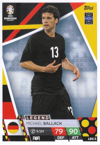 Michael Ballack Basis Legend Deutschland Fußball Sammelkarte Leg 3 Topps Match Attax von Generisch