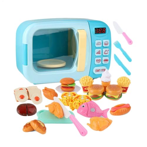 Microwave -Spielzeuge spielen - Light & Sound tun sich vor, Microwave Playset | Batteriebetriebene elektronische Küchenspielzeug mit Lebensmittelzubehör, Spaß und lehrreiches Frühes Lernen für Kinder, Microwave -Spielzeuge spielen - Light & Sound tun sich vor, Microwave Playset | Batteriebetriebene elektronische Küchenspielzeug mit Lebensmittelzubehör, Spaß und lehrreiches Frühes Lernen für Kinder, von Generisch