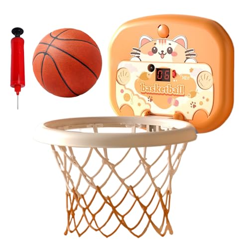 Mini-Basketballkorb-Set für Kinder, pädagogisches Sportspielzeug mit Ball und Anzeigetafel für Schlafzimmer, Wohnzimmer, Schule und Zuhause für Jugendliche Mini-Basketballkorb-Set für Kinder, pädagogisches Sportspielzeug mit Ball und Anzeigetafel für Schlafzimmer, Wohnzimmer, Schule und Zuhause für Jugendliche von Generisch