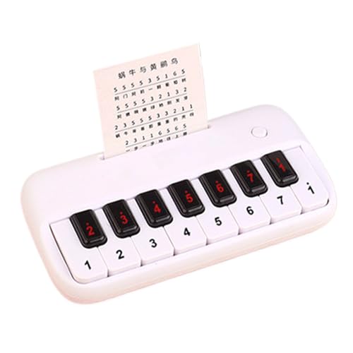 Mini Finger Piano Toy - Tiny Music Keyboard, Anfänger -Lerninstrument | Spielzeug für Bildungsmusik Praxis, Kinder -Musiktionstraining für Kinder im Alter von 3 bis 6 Klavierkenntnissen Mini Finger Piano Toy - Tiny Music Keyboard, Anfänger -Lerninstrument | Spielzeug für Bildungsmusik Praxis, Kinder -Musiktionstraining für Kinder im Alter von 3 bis 6 Klavierkenntnissen von Generisch