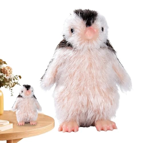 Miniatur-Pinguin-Figuren | Silikonfiguren Tierfiguren | Realistische Pinguin-Spielzeugpuppe, kleine Pinguin-Actionfiguren für den Weihnachtsgeburtstag von Generisch