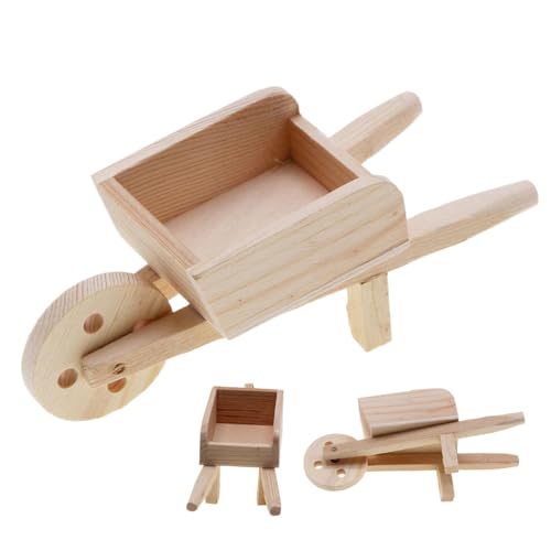 Miniatur-Puppenhausmöbel | Puppenhausmöbel | Puppenminiaturen aus Holz, winziges Möbelzubehör | Miniatur-Hauszubehör, kleine Möbel für die Märchenwelt, 11,2 x 5,1 x 4,3 cm von Generisch