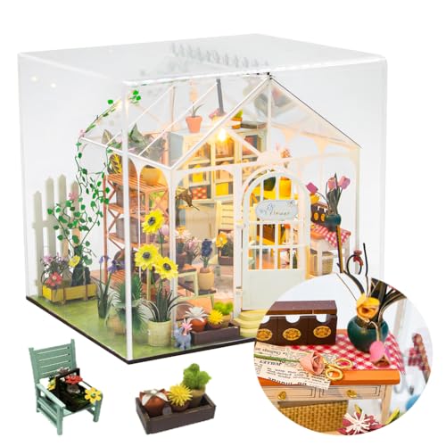 Miniaturhaus Kit - 3D Holzpuzzle Puppenhaus für Halloween Dekoration - Handgemachte Kreative DIY Miniatur Szene Modell Geschenk Miniaturhaus Kit - 3D Holzpuzzle Puppenhaus für Halloween Dekoration - Handgemachte Kreative DIY Miniatur Szene Modell Geschenk von Generisch