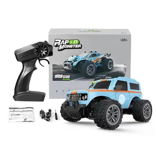 Minis RC Monstertruck | 2,4 GHz Fernsteuerungs Monstertruck | RC Monstertruck Im Maßstab 1:20 | Einstellbare Geschwindigkeit/Lenkung RC Abschleppwagen Spielzeug | Mons-TER Truck Geschenk Für Kinder von Generisch