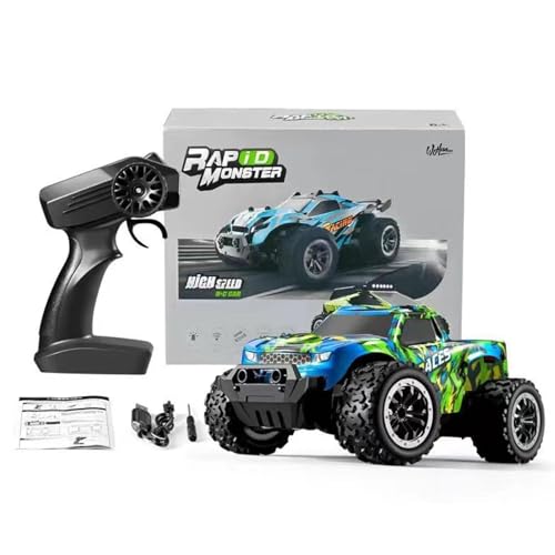 Minis RC Monstertruck | 2,4 GHz Fernsteuerungs Monstertruck | RC Monstertruck Im Maßstab 1:20 | Einstellbare Geschwindigkeit/Lenkung RC Abschleppwagen Spielzeug | Mons-TER Truck Geschenk Für Kinder von Generisch