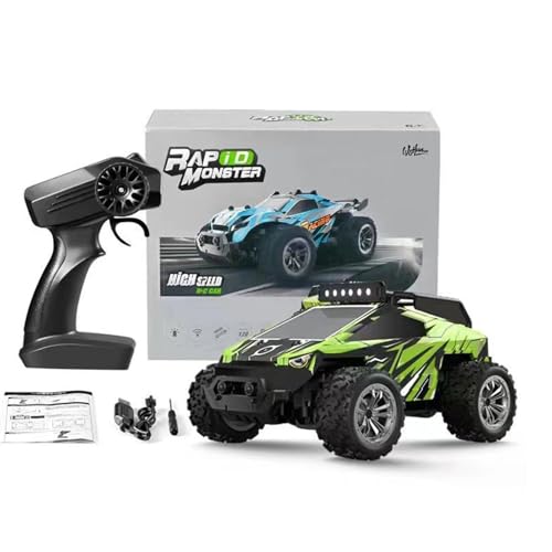 Minis RC Monstertruck | 2,4 GHz Fernsteuerungs Monstertruck | RC Monstertruck Im Maßstab 1:20 | Einstellbare Geschwindigkeit/Lenkung RC Abschleppwagen Spielzeug | Mons-TER Truck Geschenk Für Kinder von Generisch