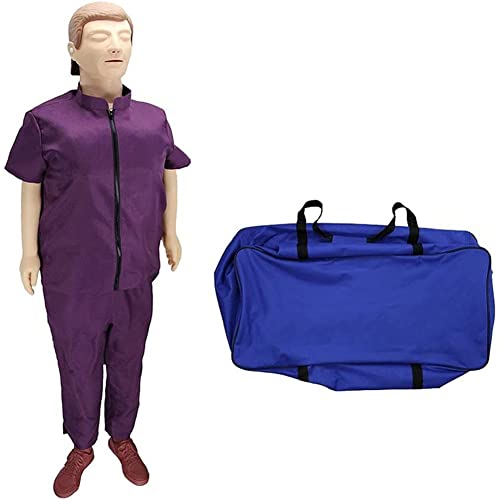 Modell Vollfunktion Trauma Manikin Ganzkörper CPR Training Manikin Simulator Schnuller mit medizinischem Zubehör Brust Kompressionen Trainingsmodell Erste Hilfe Reanimation Dummy von Generisch