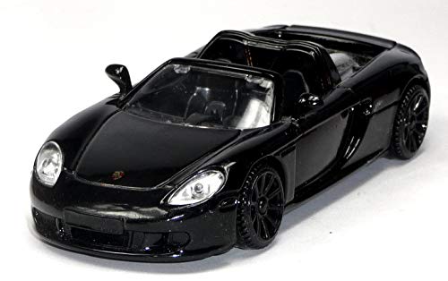 Modellauto kompatibel mit Porsche Carrera GT Cabriolet ca. 1:43/10-11 cm schwarz von Generisch