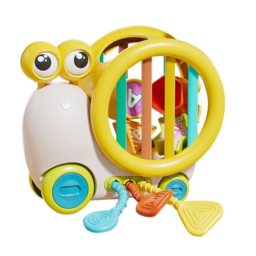 Montessori-Lernaktivitätswürfel, Babyspielzeug, sensorisches Lernspielzeug für im von 18 bis 48 Monaten, pädagogische Lernaktivitäten, Busy Cube Activity Baby Kleinkindspielzeug (Yellow, One Size) Montessori-Lernaktivitätswürfel, Babyspielzeug, sensorisches Lernspielzeug für im von 18 bis 48 Monaten, pädagogische Lernaktivitäten, Busy Cube Activity Baby Kleinkindspielzeug (Yellow, One Size) von Generisch