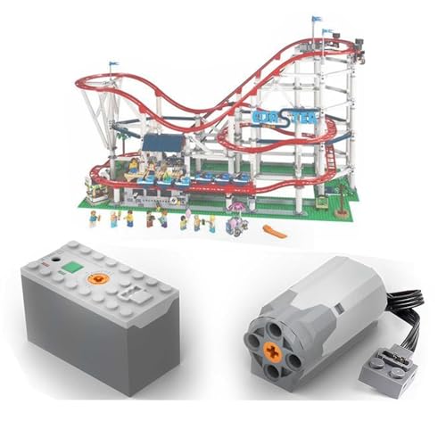 Motorisierter Motorsatz für Lego 10303 Achterbahn 10261 10257 Karussell 10247 Riesenrad Power Group Motor - nur Motorisierungssystem, Spielzeugmodell nicht enthalten (10261) von Generisch