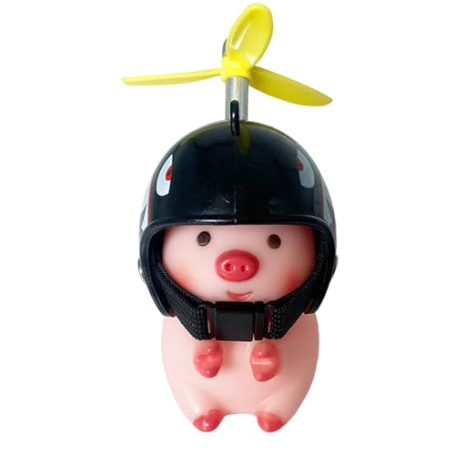 Motorradlenkerspielzeug,Lenkertiere | Schöne Tierbekleidungshelme - Cartoon Schweine Puppe Roller Lenker für Kinder und Erwachsene von Generisch