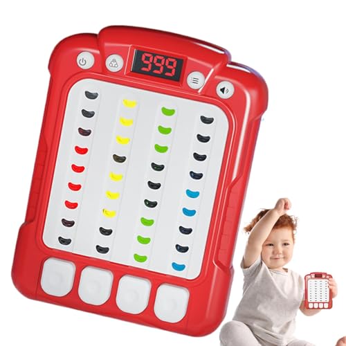 Music Rhythm Master Speed Push Game - Handheld Konsolenspiel mit Musik | Lichtknopf Tanzmaschine Puzzle Herausforderung Spiel für Kinder, Kleinkinder, Kinder von Generisch