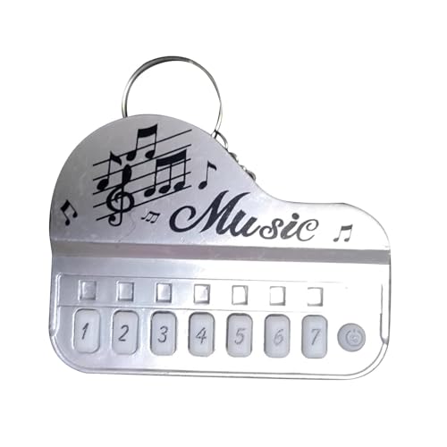 Musical Piano Keychain - MINI -Tastatur, Light -up -Soundspielzeug | Lerninstrument für Kinder für Kinder im Alter von 3 bis 5 tragbaren Klaviergeschenkten pädagogische Spielspielzeuggebrauch Musical Piano Keychain - MINI -Tastatur, Light -up -Soundspielzeug | Lerninstrument für Kinder für Kinder im Alter von 3 bis 5 tragbaren Klaviergeschenkten pädagogische Spielspielzeuggebrauch von Generisch